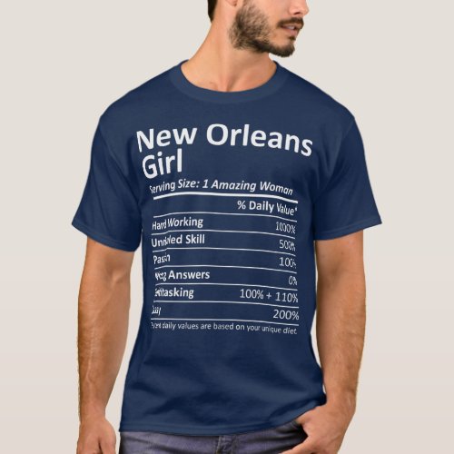 NEW ORLEANS GIRL LA LOUISIANA Funny City Home Root T_Shirt