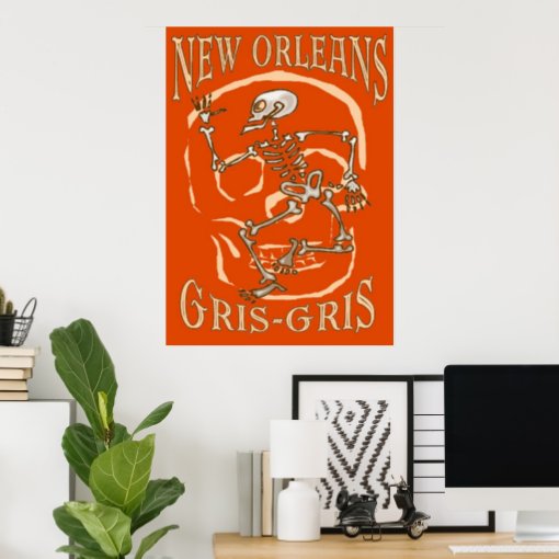 New Orleans Gris Gris Poster | Zazzle