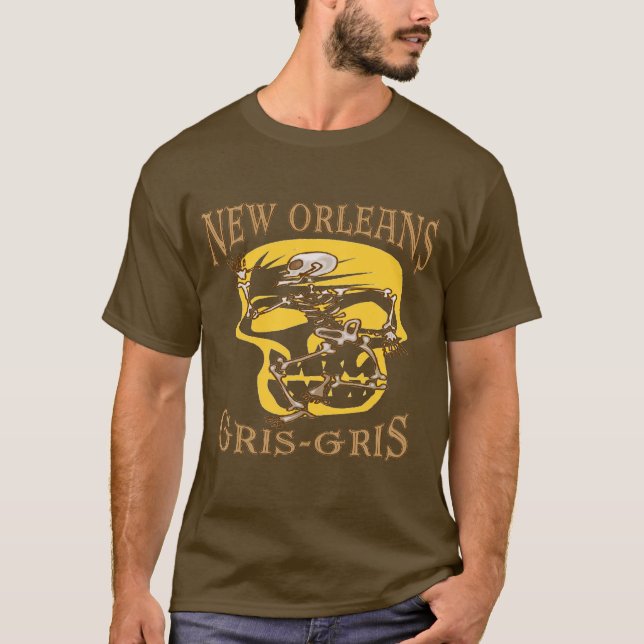 New Orleans Gris Gris Voodoo T-Shirt (Front)