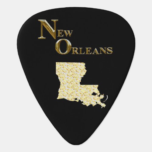 NEW ORLEANS GUITAR PICK