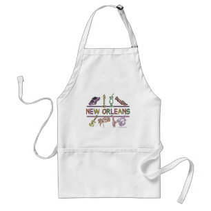 New-Orleans-ICONS- copy Adult Apron