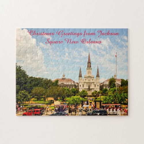 New Orleans Jackson Square Jigsaw Puzzle