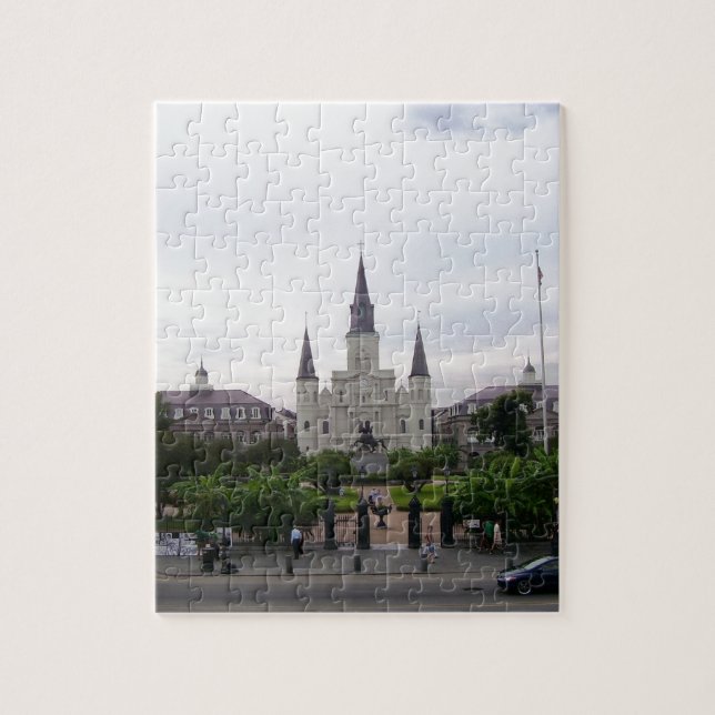 New Orleans Jackson Square Jigsaw Puzzle (Vertical)