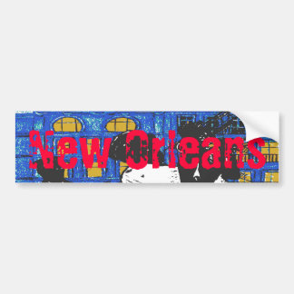 New Orleans Jazz Band Bumper Sticker