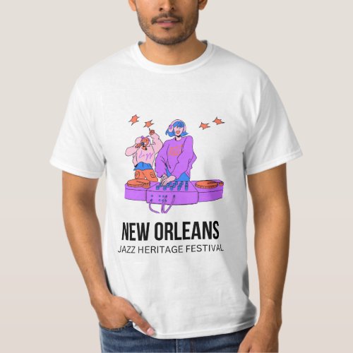 New Orleans jazz Heritage Festival 2023 T_Shirt