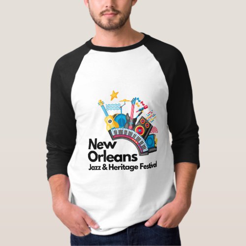 New Orleans  Jazz  Heritage Festival T_Shirt