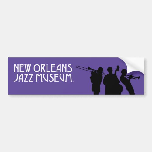 New Orleans Jazz Museum Bumper Sticker