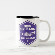 New Orleans Jazz Museum Trumpet Mug