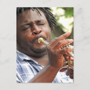 NEW ORLEANS JAZZ SAX0PHONE POSTCARDS