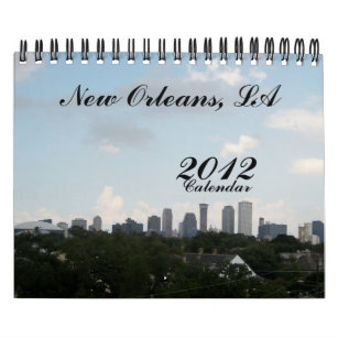 New Orleans, LA, 2012, Calendar
