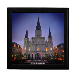 New Orleans, LA Cathedral Basilica, Jackson Square Gift Box