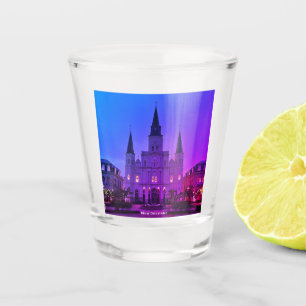 New Orleans, LA Cathedral Basilica, Jackson Square Shot Glass