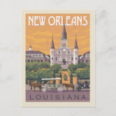 New Orleans, LA | Save the Date Invitation Postcard (Front)