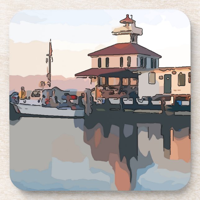 New Orleans Lighthouse Coaster (Front)