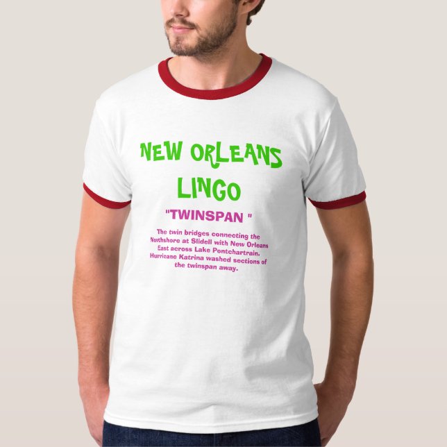 NEW ORLEANS LINGO T-Shirt (Front)