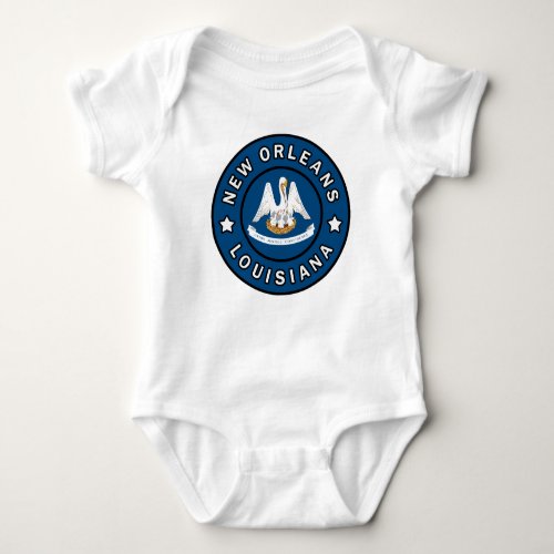 New Orleans Louisiana Baby Bodysuit