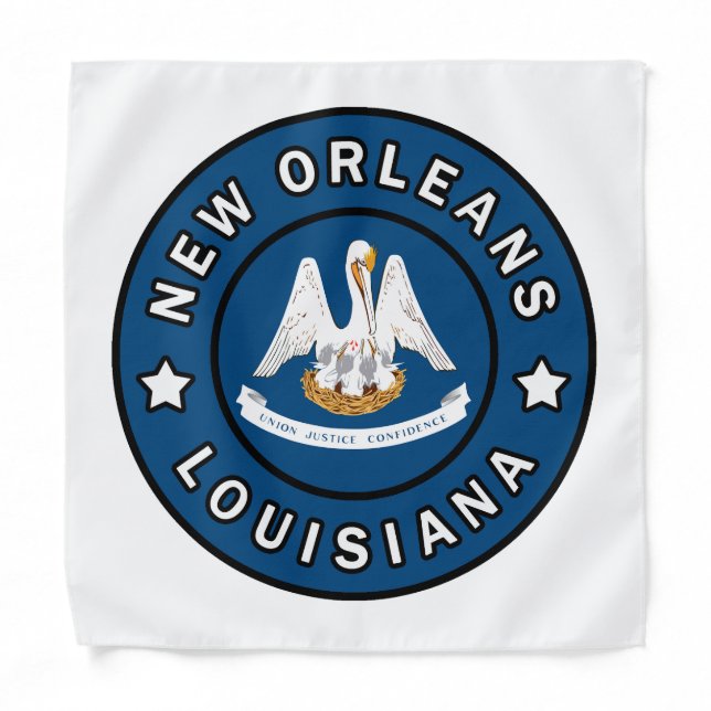 New Orleans Louisiana Bandana (Front)