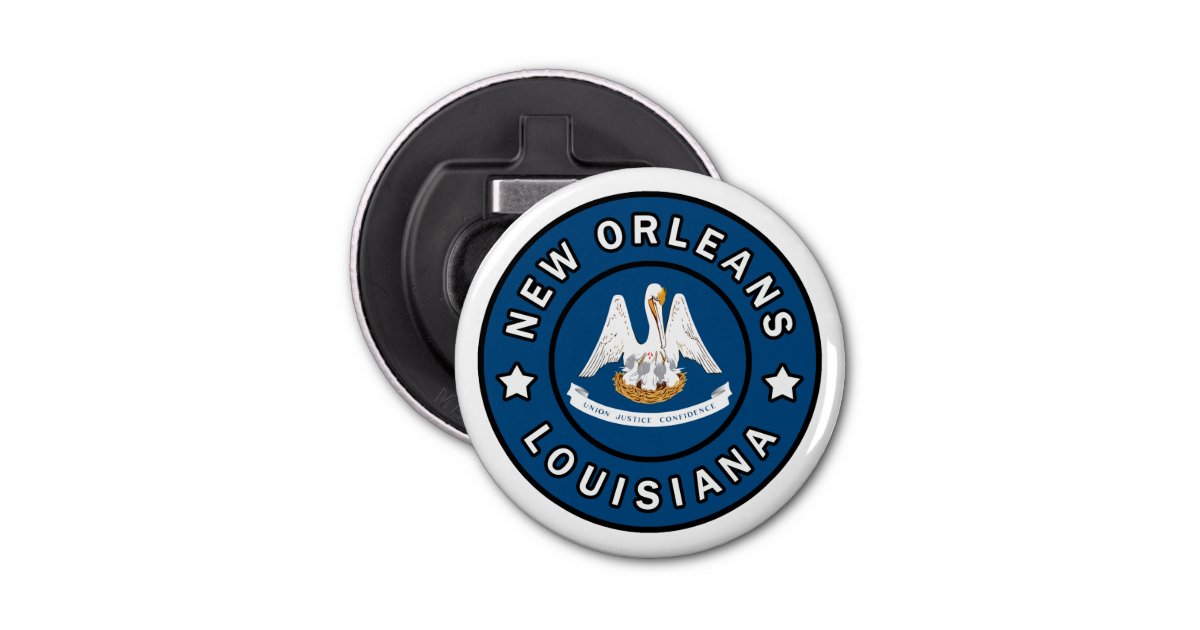 Louisiana-LA Bottle Opener Keychain