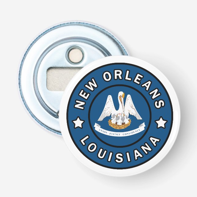 New Orleans Louisiana Bottle Opener (Front)