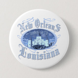 New Orleans Louisiana Button