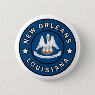 New Orleans Louisiana Button