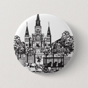 New Orleans, Louisiana Button