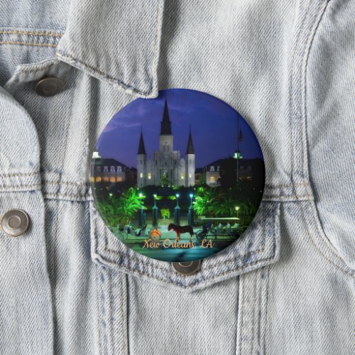 New Orleans Louisiana Button