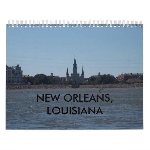 NEW ORLEANS LOUISIANA CALENDAR