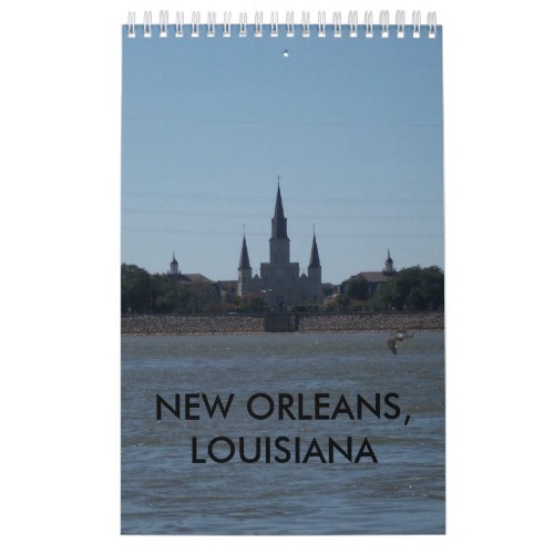 NEW ORLEANS LOUISIANA CALENDAR