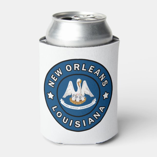 New Orleans Louisiana Can Cooler (Can Front)