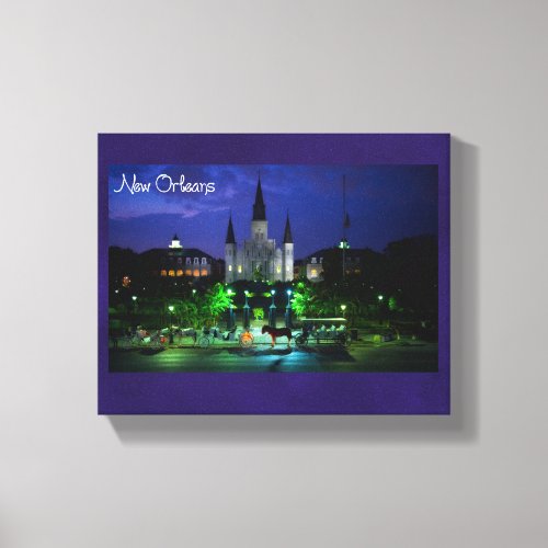 New Orleans Louisiana Canvas Print