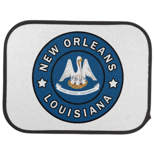 New Orleans Louisiana Car Floor Mat