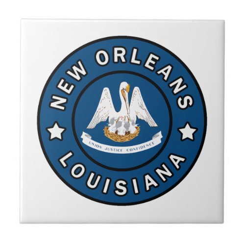 New Orleans Louisiana Ceramic Tile