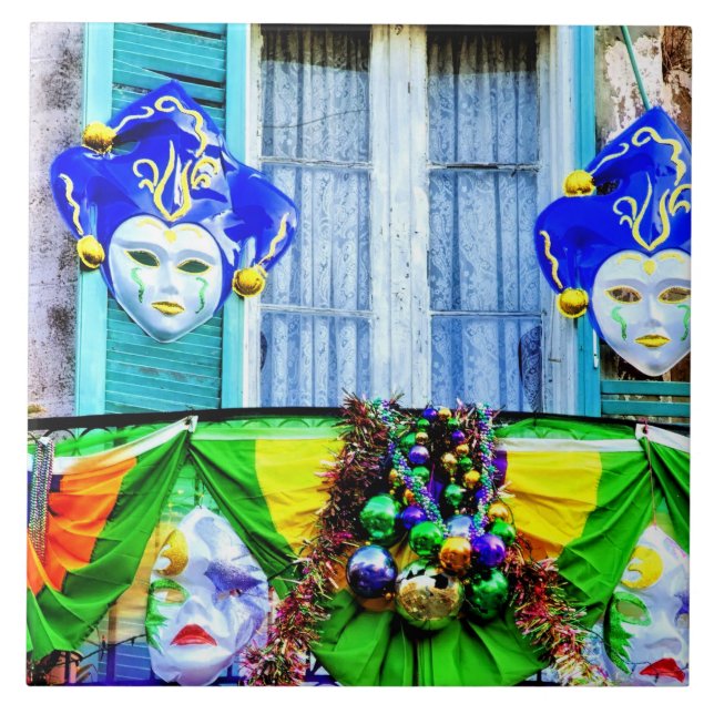 New Orleans, Louisiana Ceramic Tile (Front)