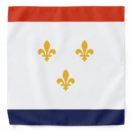 New Orleans Louisiana City flag Bandana