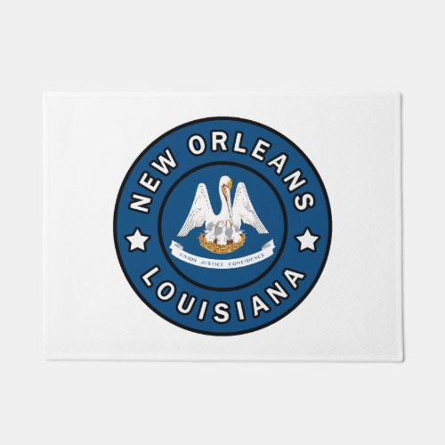 New Orleans Louisiana Doormat