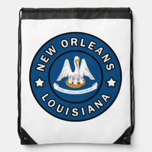 New Orleans Louisiana Drawstring Bag