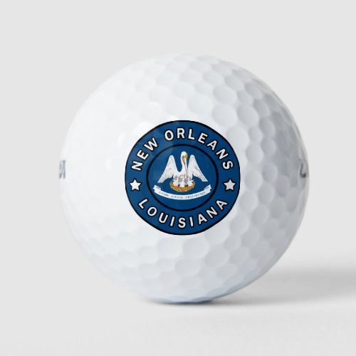 New Orleans Louisiana Golf Balls