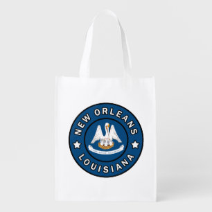 New Orleans Louisiana Grocery Bag