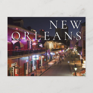 New Orleans, Louisiana Happy Birthday Postcard