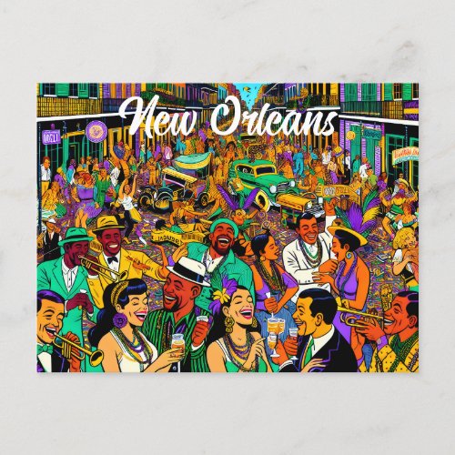New Orleans Louisiana Keepsake Postcard
