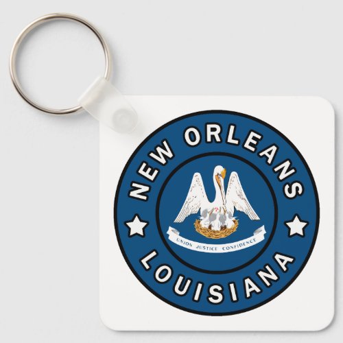 New Orleans Louisiana Keychain