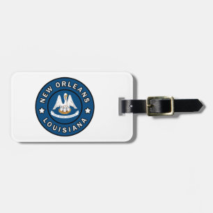 New Orleans Louisiana Luggage Tag