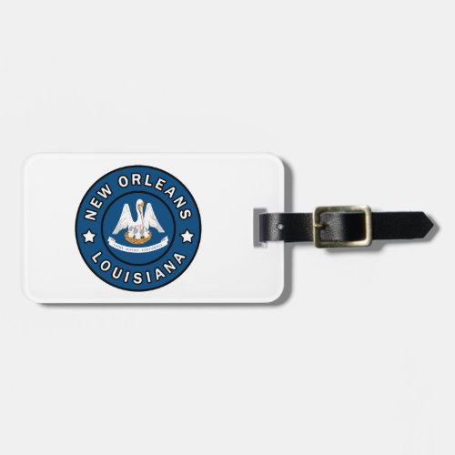 New Orleans Louisiana Luggage Tag