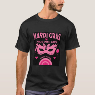 New Orleans Louisiana mardi gras street carnival  T-Shirt
