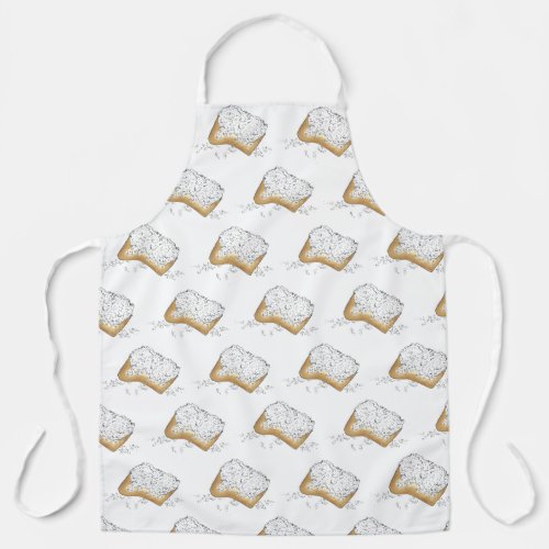 New Orleans Louisiana NOLA Sugary Beignet Pastry Apron