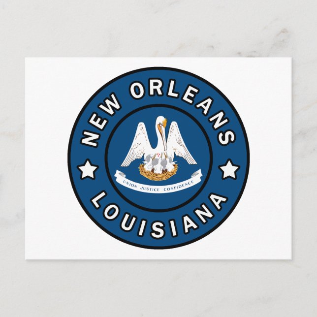 New Orleans Louisiana Postcard (Front)