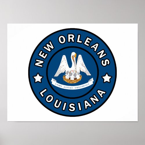 New Orleans Louisiana Poster