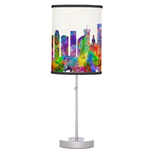 New Orleans Louisiana Skyline Table Lamp