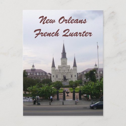New Orleans Louisiana St Louis Cathedral Postcard